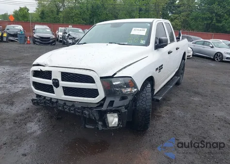 2019 Ram 1500 Classic Express 4X4 6'4 Box from USA, damaged, VIN 1C6RR7FT7KS626649